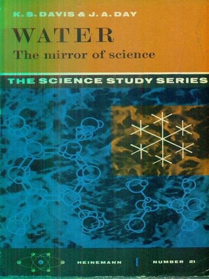 Water the mirror of science - Kenneth Davis - copertina