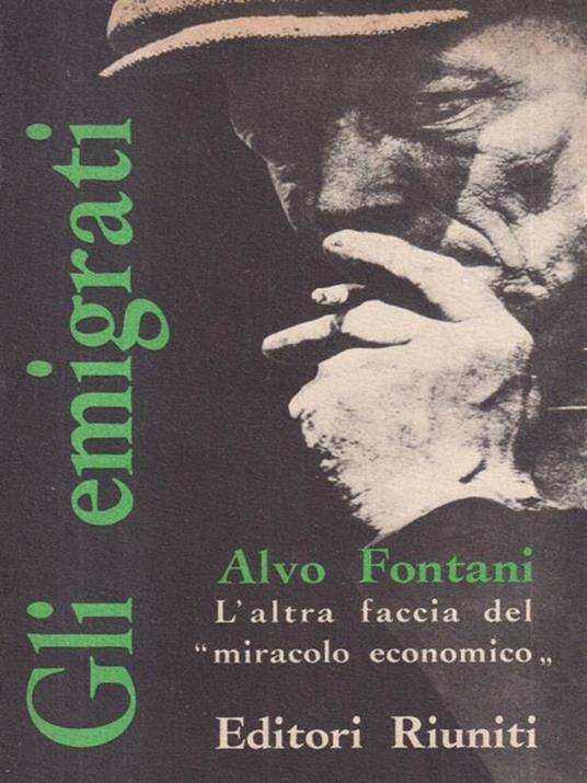 Gli emigrati - Alvo Fontani - copertina