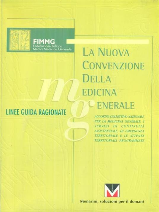 La nuova convenzione della medicina generale - copertina