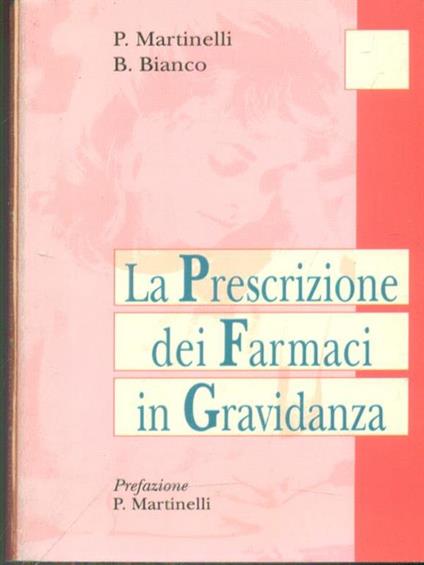 La prescrizione dei farmaci in gravidanza - P. Martinelli - copertina