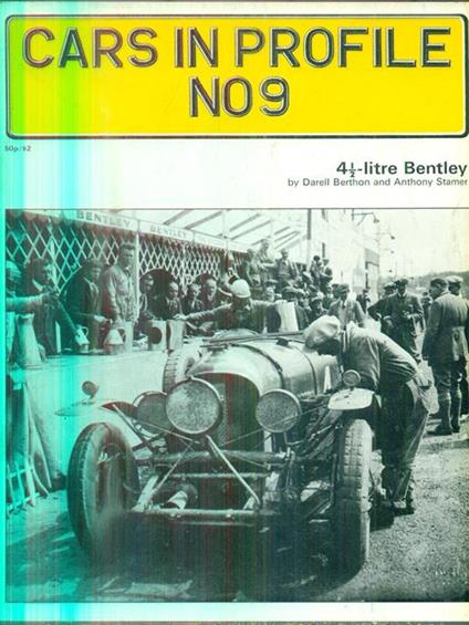 4 1/2 litre Bentley - Darell Berthon - copertina