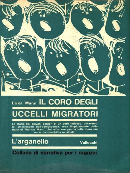 Il coro degli uccelli migratori - Erika Mann - copertina