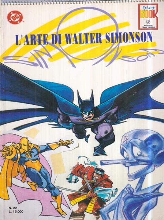 L' arte di Walter Simonson - copertina