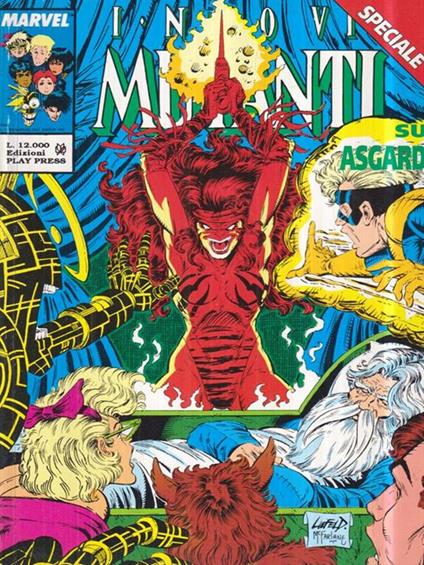 Speciale I Nuovi Mutanti su Asgard - copertina