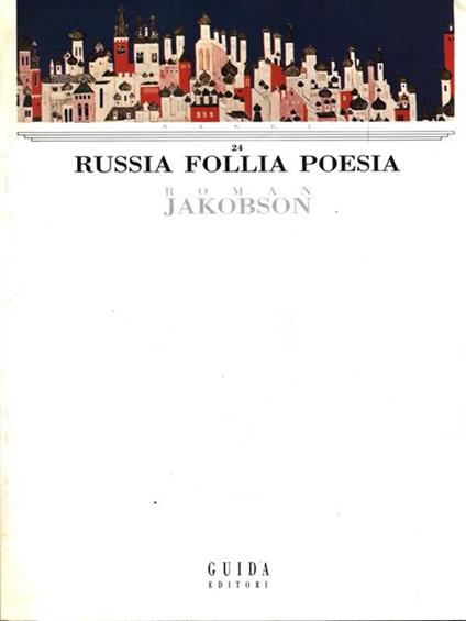 Russia, follia, poesia - Roman Jakobson - copertina