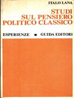 Studi sul pensiero politico classico