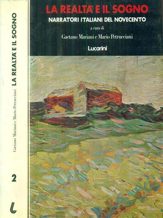 La  realtà e il sogno 2 vv - G. Mariani - copertina