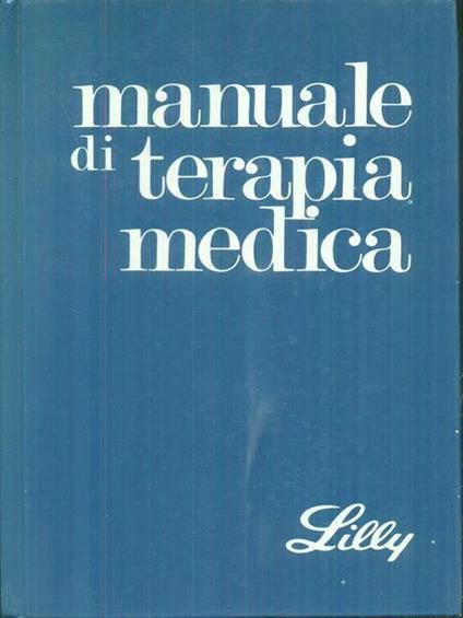 Manuale di terapia medica - copertina