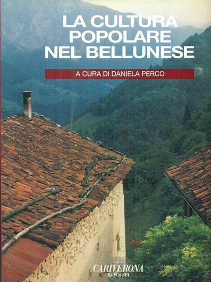 La cultura popolare nel Bellunese - copertina