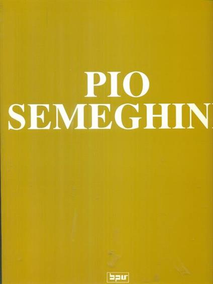 Pio Semeghini - Anna Chiara Tommasi - copertina