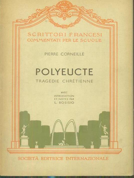 Polyeucte - Pierre Corneille - copertina