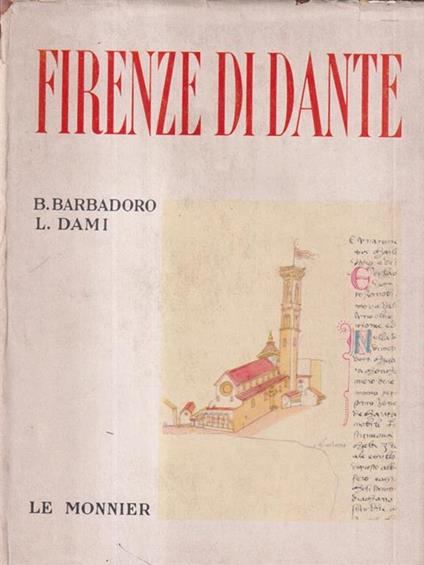 Firenze di Dante - Bernardino Barbadoro - copertina