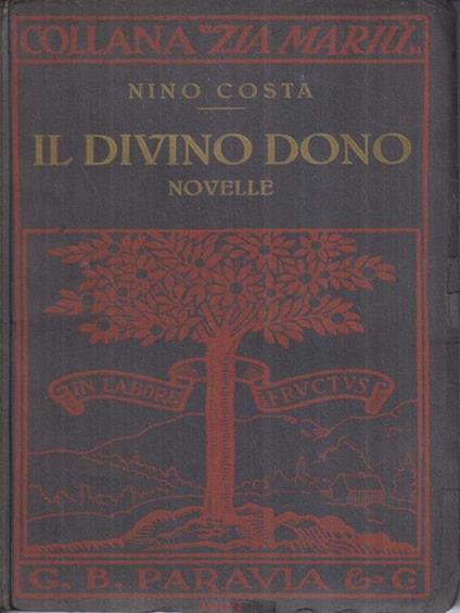 Il divino dono - Nino Costa - copertina