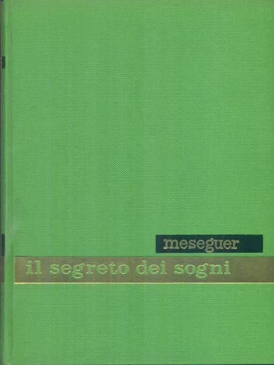 Il segreto dei sogni - Pedro Meseguer - copertina