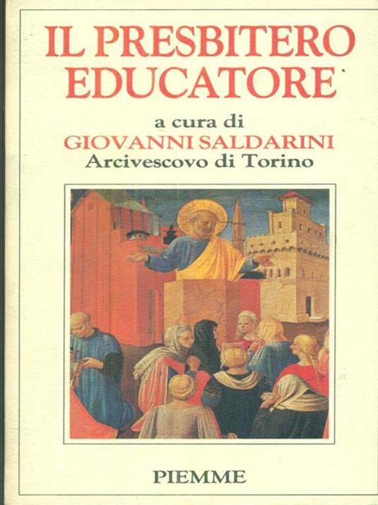 Il presbitero educatore - Giovanni Saldarini - copertina