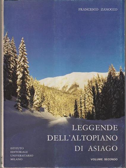   Leggende dell'altopiano di Asiago vol II - copertina