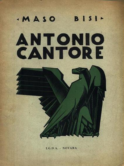 Antonio Cantore - Maso Bisi - copertina