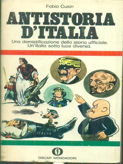 Antistoria d'Italia - Fabio Cusin - copertina