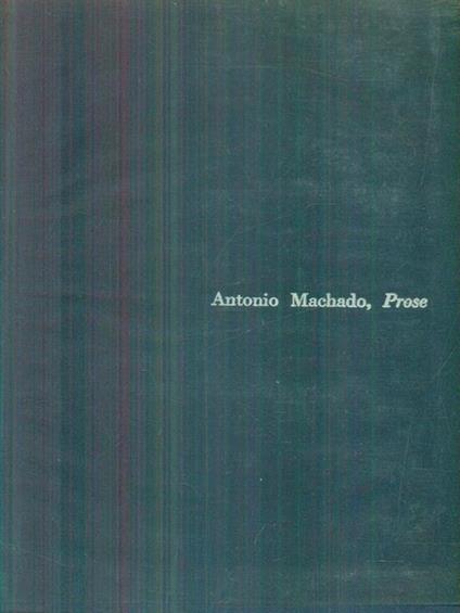 Prose - Antonio Machado - copertina