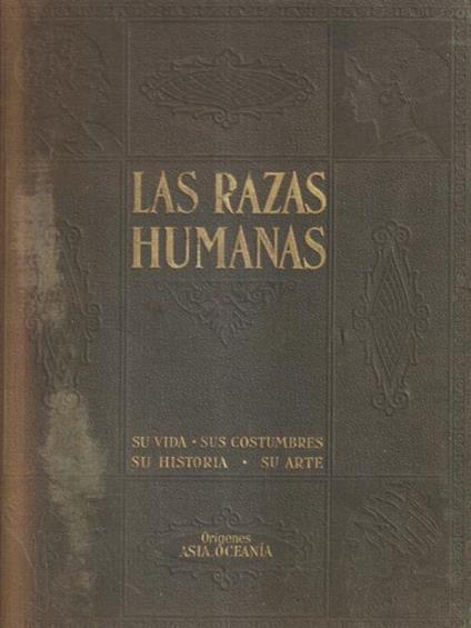 Las razas humanas 2 vv - copertina