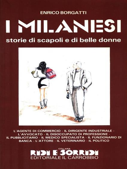 I Milanesi - Enrico Borgatti - copertina