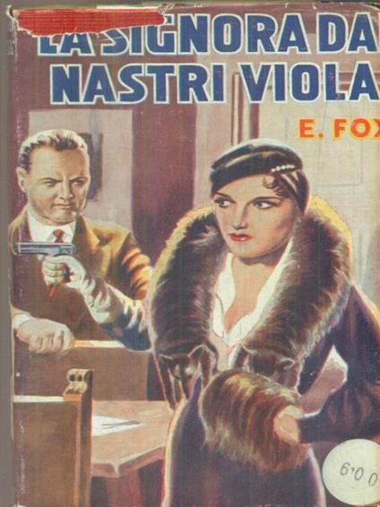 La signora dai nastri viola - Ernesto Fox - copertina
