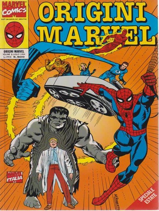 Speciale origini Marvel vol. 1 - copertina