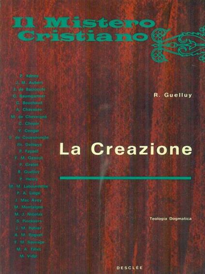 La Creazione - Robert Guelluy - copertina