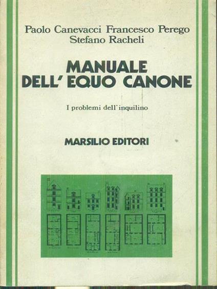 Manuale dell'equo canone -   - copertina