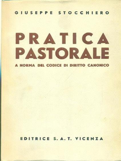 Pratica pastorale - Giuseppe Stocchiero - copertina