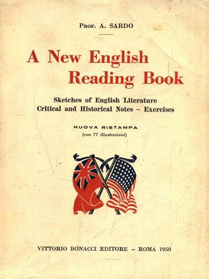 A New English Reading Book - A. Sardo - copertina