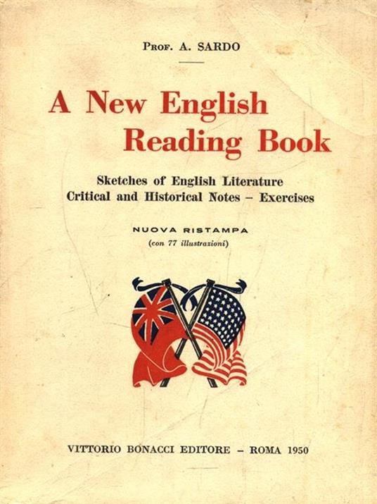 A New English Reading Book - A. Sardo - copertina