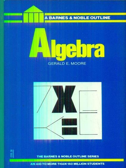 Algebra - Gerald Moore - copertina