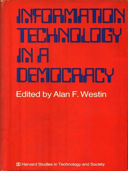   Information technology in a democracy - copertina