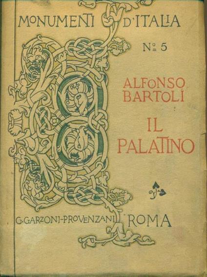 Il  palatino - Alfonso Bartoli - copertina
