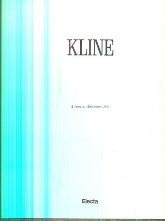 Kline - Adachiara Zevi - copertina