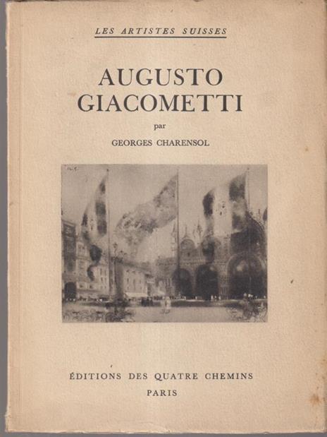 Augusto Giacometti - Georges Charensol - copertina
