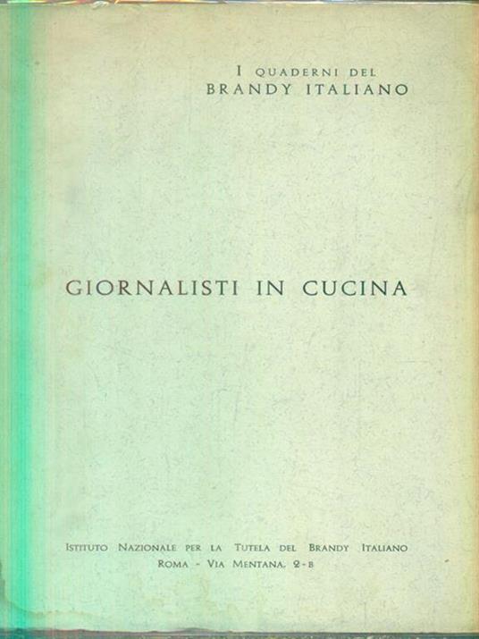 Giornalisti in cucina - copertina