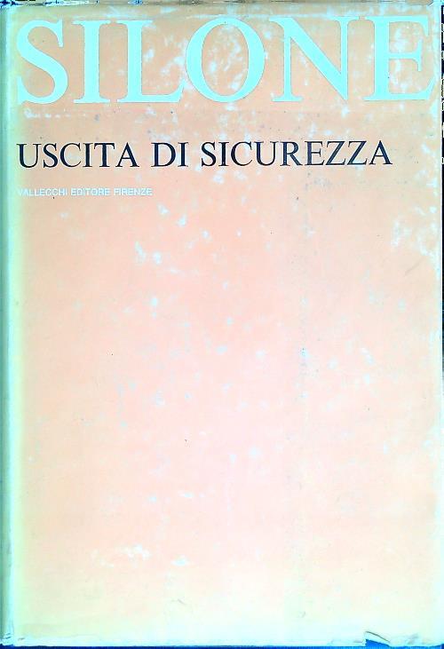 Uscita di sicurezza - Ignazio Silone - copertina