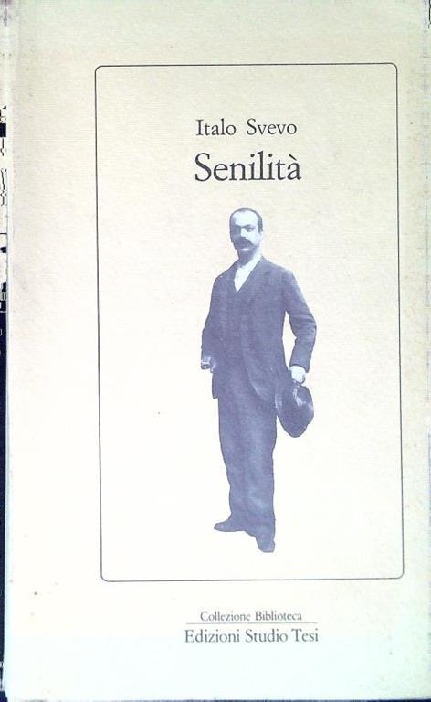 Senilità - Italo Svevo - copertina