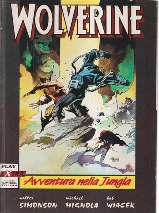   Wolverine: avventura nella jungla -   - copertina