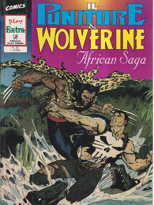 Il Punitore e Wolverine: African Saga -   - copertina