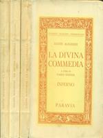 La  Divina Commedia 3 vv