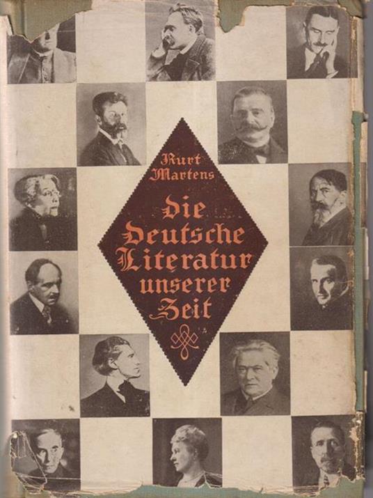 Die deutsche literatur unserer zeit - copertina