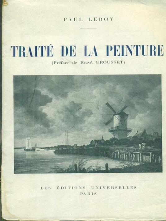 Traite' de la peinture - Paul Leroy-Beaulieu - copertina