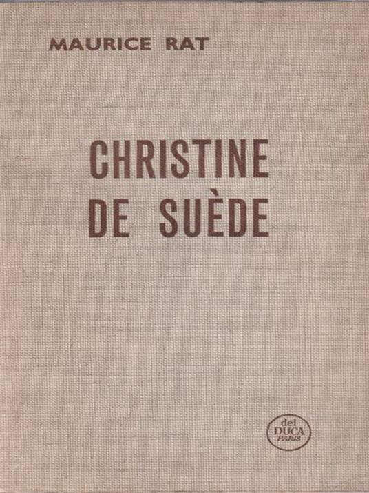 Christine de Suede - Maurice Rat - copertina