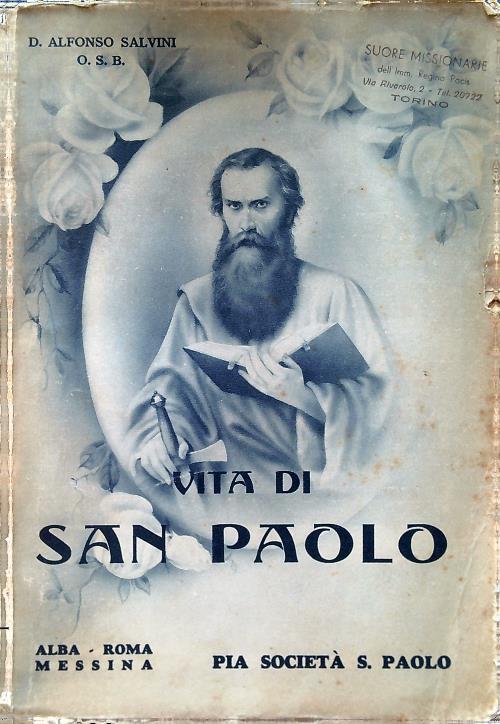 Vita di San Paolo - Alfonso Salvini - copertina