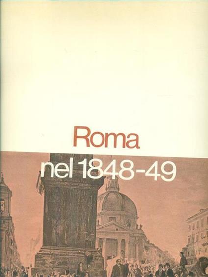 Roma nel 1848-49 - copertina
