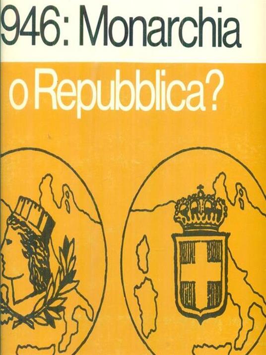 1946: Monarchia o Repubblica? - copertina