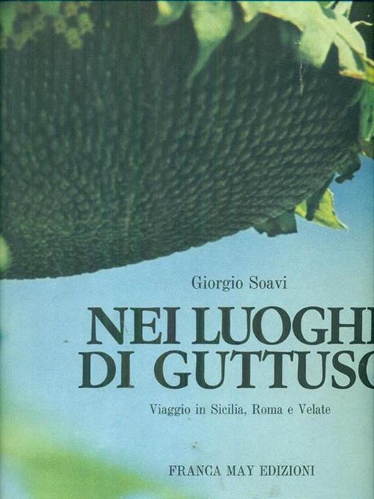 Nei luoghi di Guttuso - Giorgio Soavi - copertina